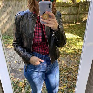 a.n.a. | NWOT | Faux Leather Jacket